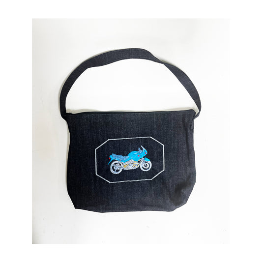 Denim Madrassah Juzdaan With Zip No Pocket (40cm) - view 2