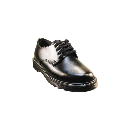 Buccaneer Boy's School Shoes - Black