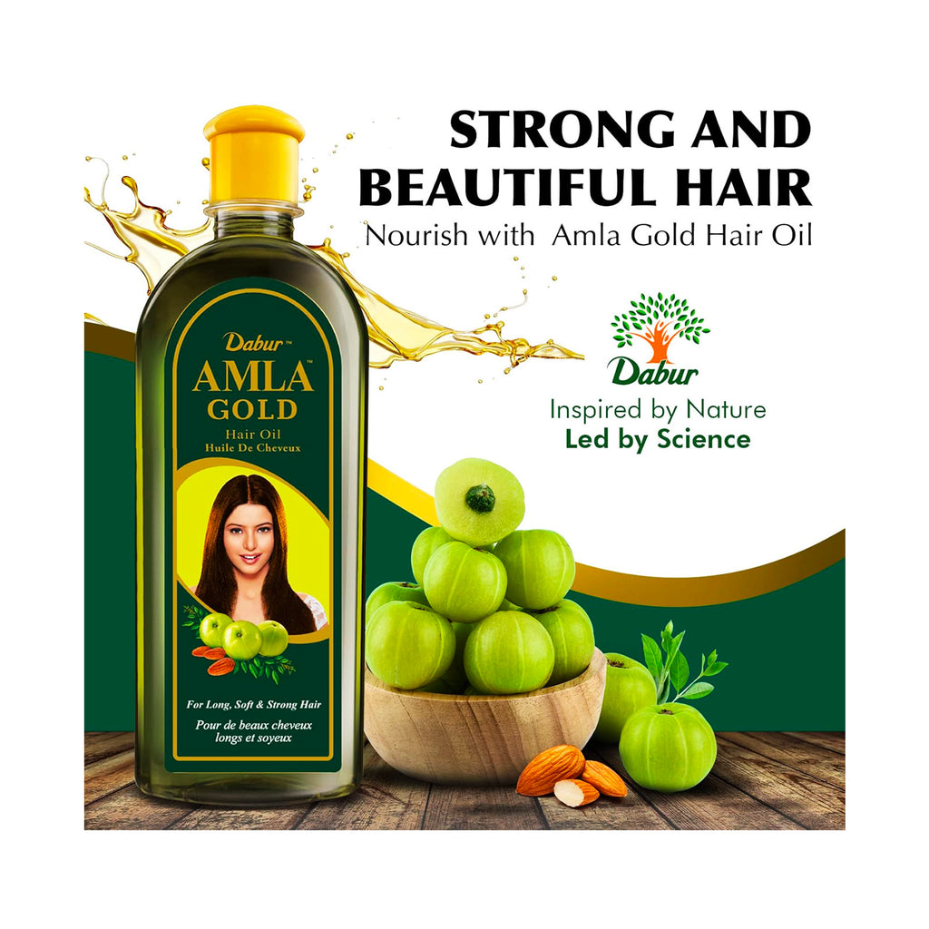 Dabur Amla Gold Hair Oil 300ml– Cii Stores