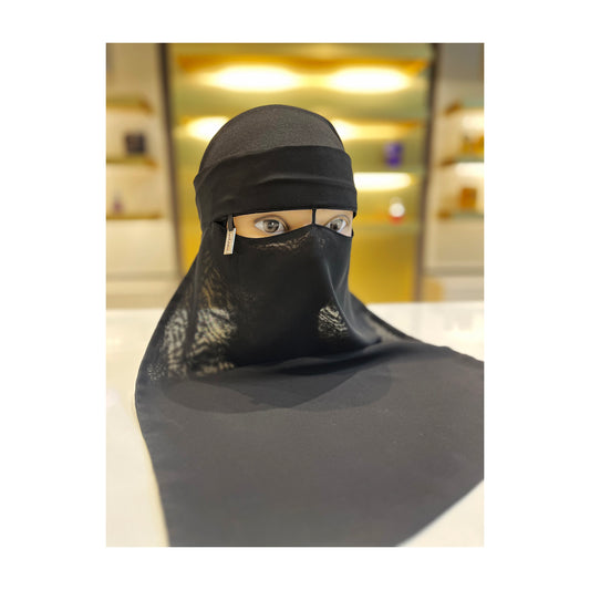 Niqab Single Layer 001 - view 2