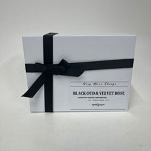 Black Oud & Velvet Rose Luxury Soy Candle & Diffuser Set