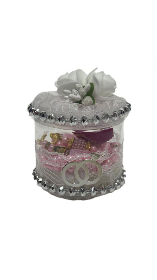 Finger Counter & Tasbeeh Gift Set – Cylinder Box Edition