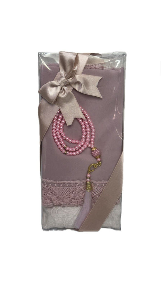 Musallah, Tasbih and Scarf gift set