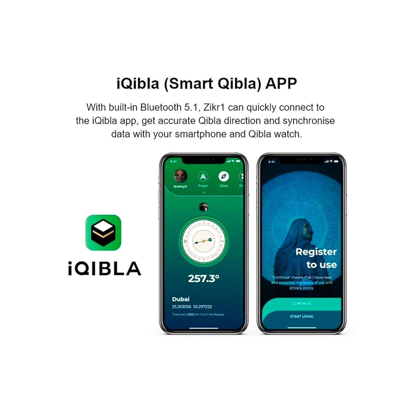 iQibla Zikr Ring - Smart Tasbeeh