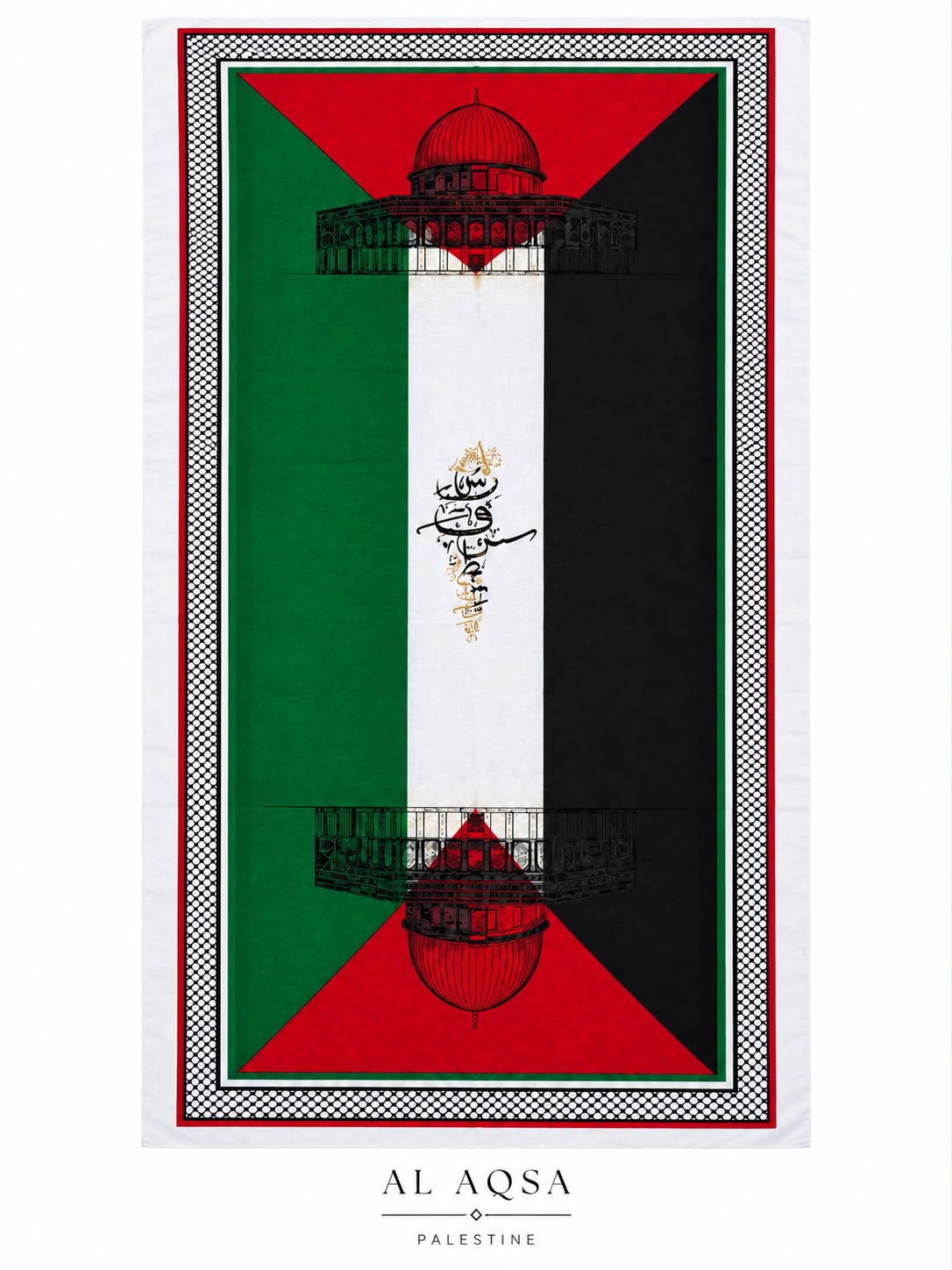 Ladies Palestine Chiffon Scarf
