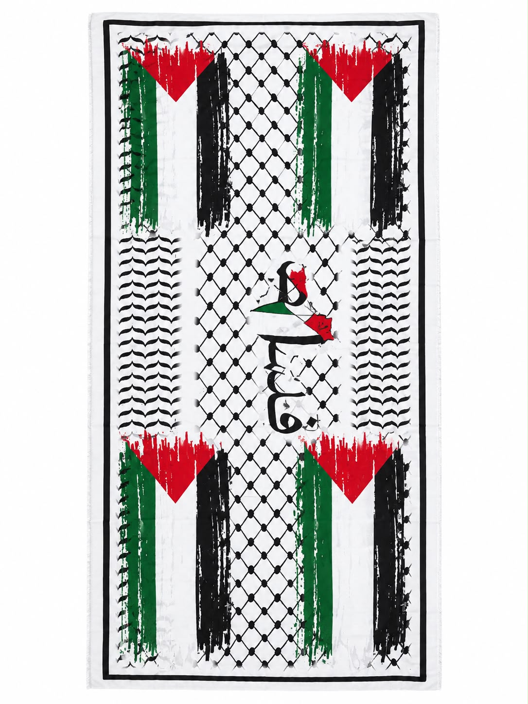 Ladies Palestine Chiffon Scarf