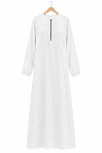 Ladies Airflow Abaya with Zip and Pocket