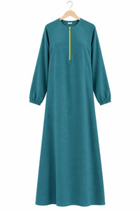 Ladies Airflow Abaya with Zip and Pocket