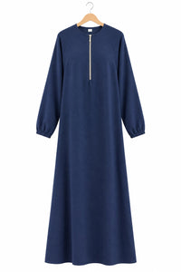 Ladies Airflow Abaya with Zip and Pocket
