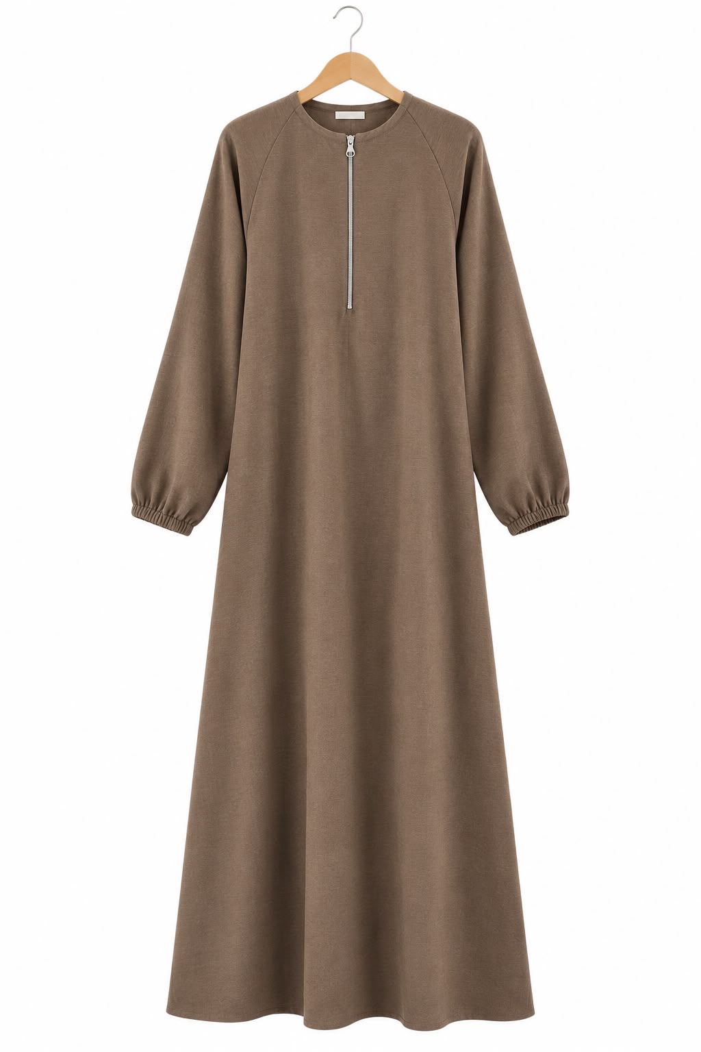 Ladies Airflow Abaya with Zip and Pocket