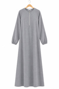 Ladies Airflow Abaya with Zip and Pocket