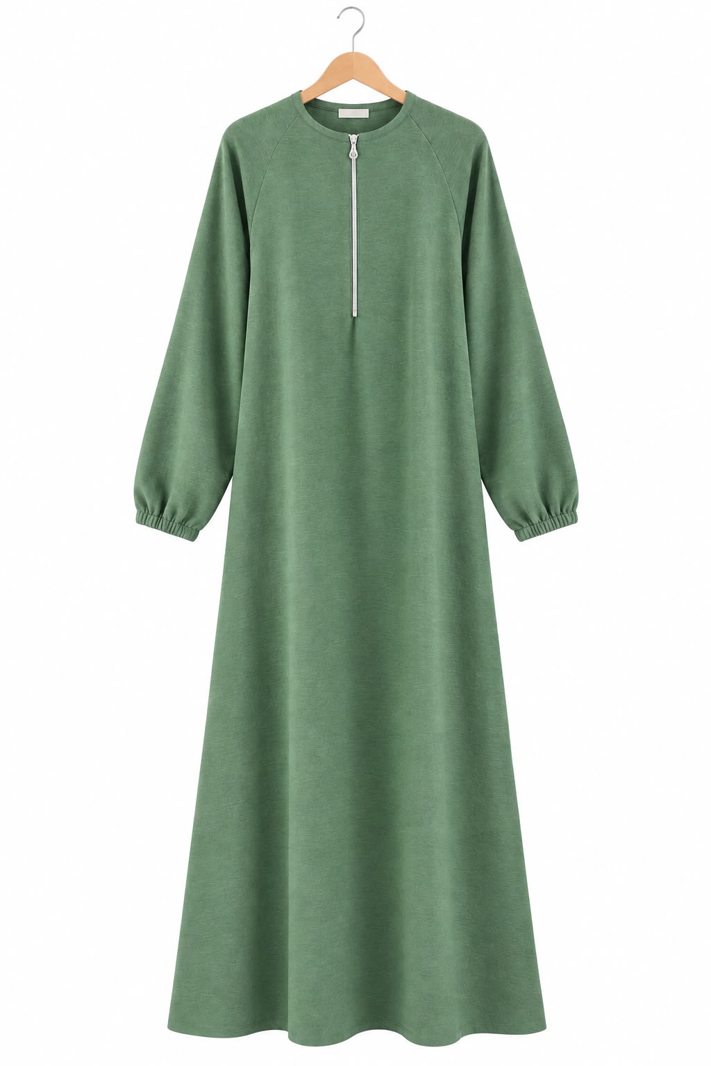 Ladies Airflow Abaya with Zip and Pocket