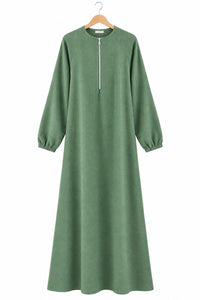 Ladies Airflow Abaya with Zip and Pocket