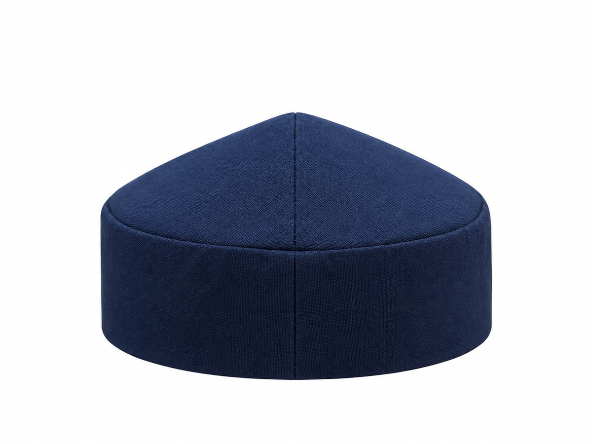 Plain Dome Toppie, hard plain dome kufi third view