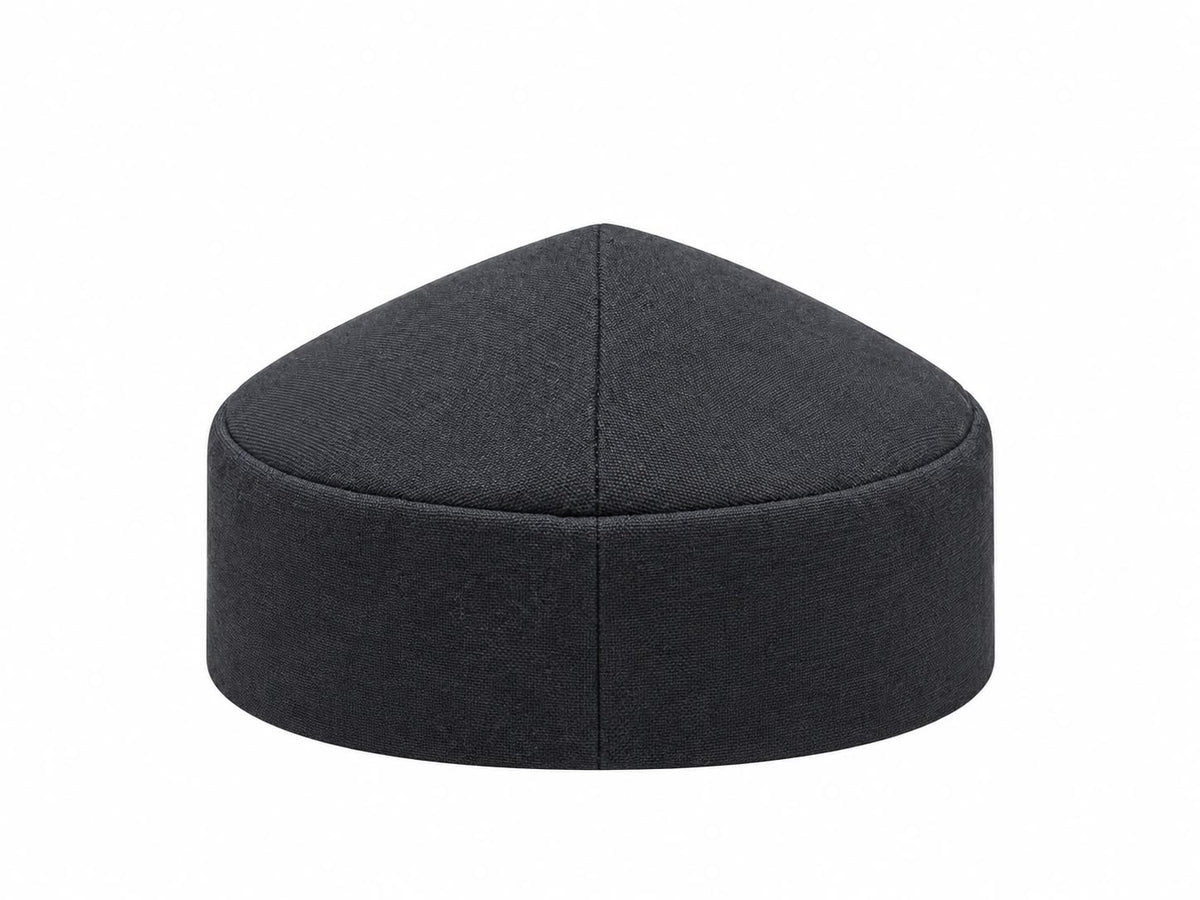 Plain Dome Toppie, hard plain dome kufi fourth view