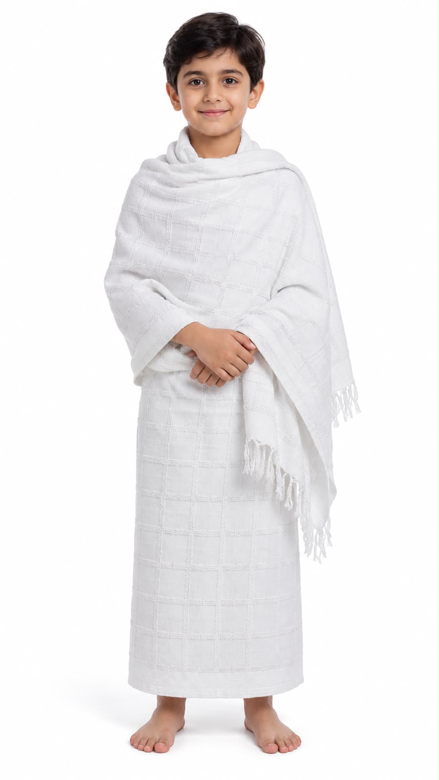 Cii Kids Ihraam Ages 5 to 14, two towel ihraam set second view