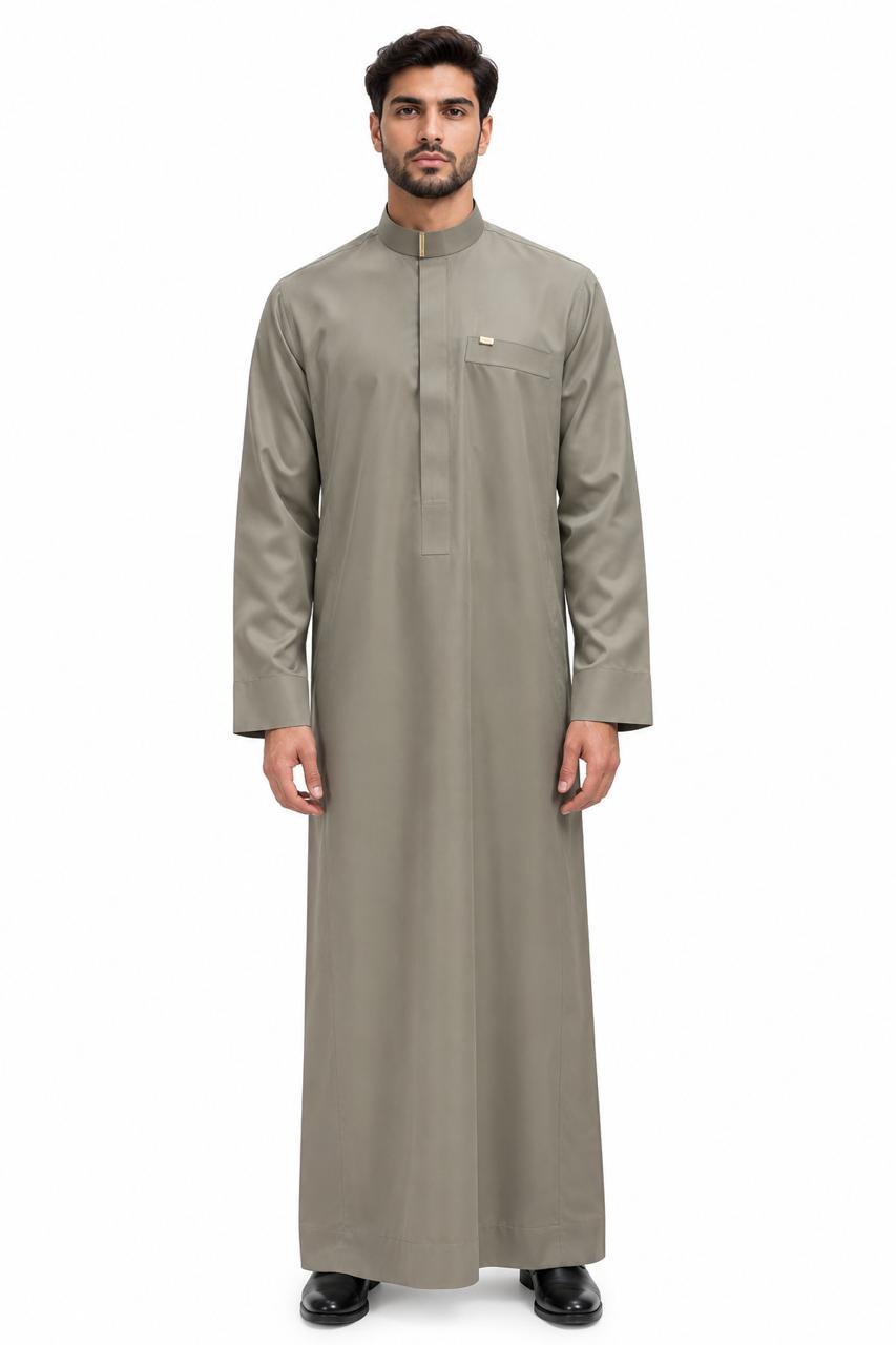 Imaarah Prestige Thobe in Beige