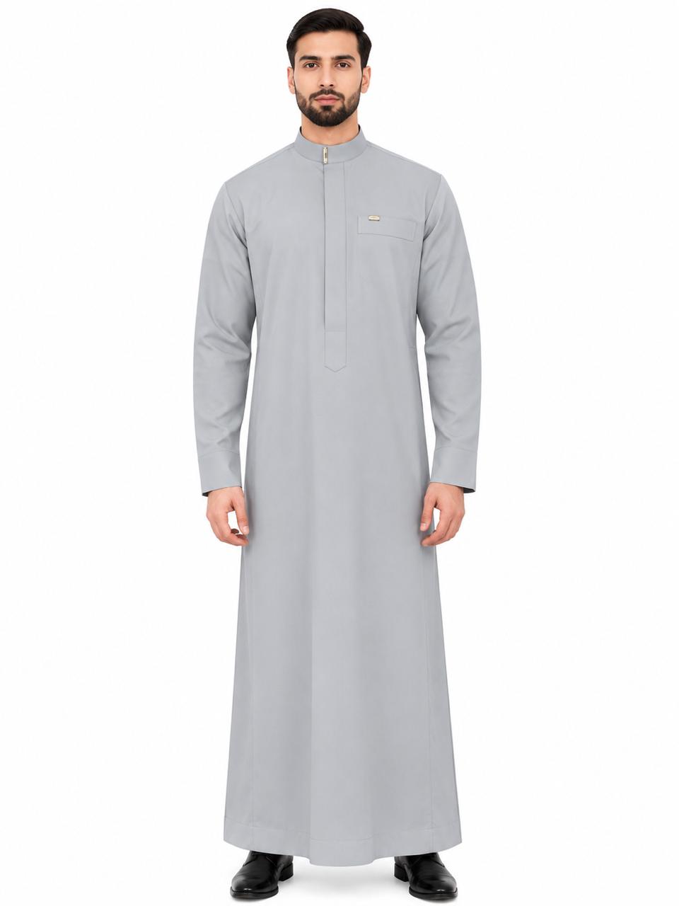 Imaarah Prestige Thobe in Grey