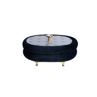 Wedding Oval Box Black XS0104S