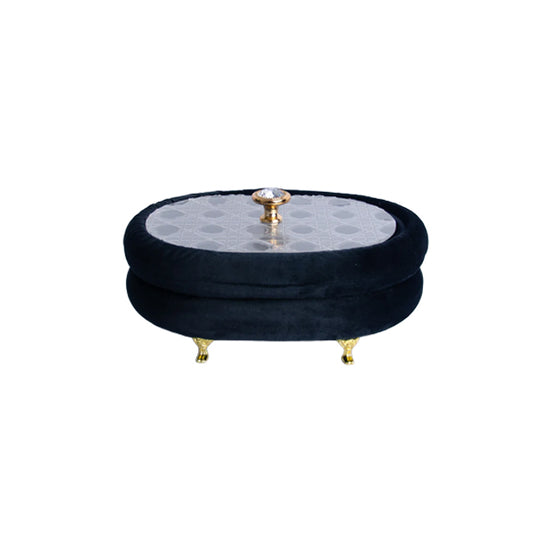 Wedding Oval Box Black XS0104S