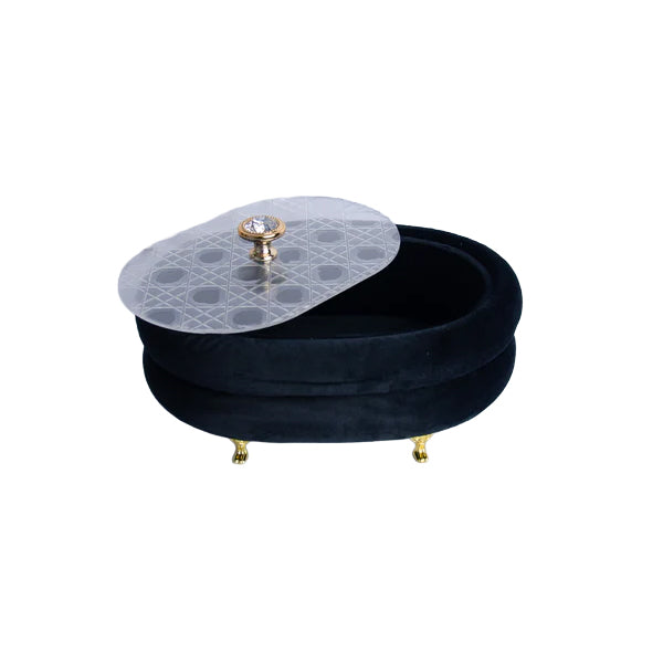 Wedding Oval Box Black XS0104S - view 2