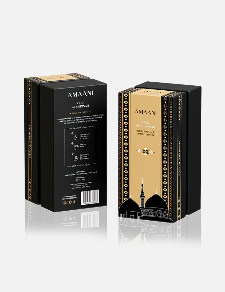 Amaani Oud Bricks Refills - Oud Al Medinah - view 5