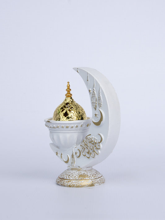 Bakhoor Burner White IB011