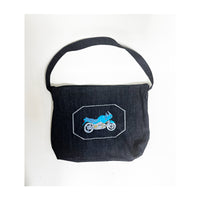 Denim Madrassah Juzdaan With Zip No Pocket (40cm) - view 2