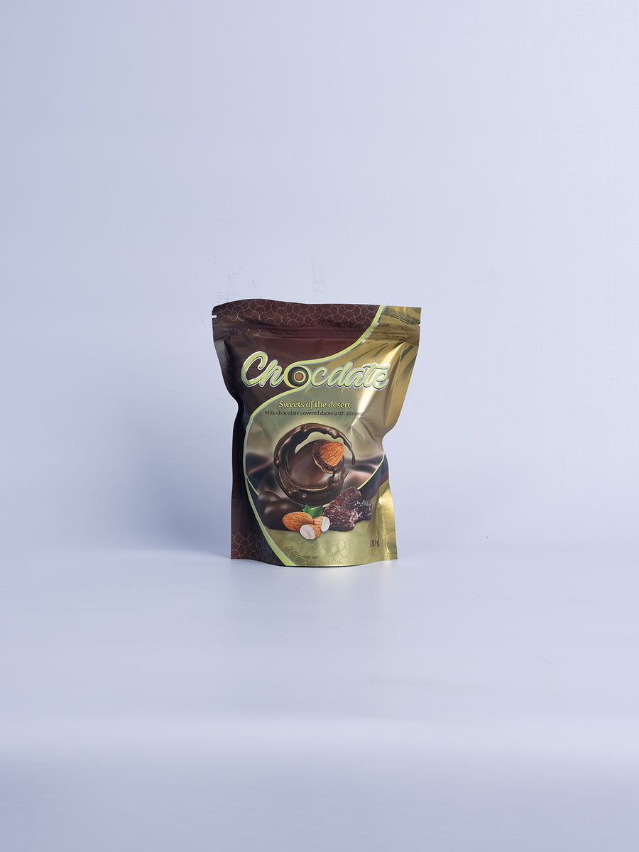 Chocdate Milk Chocolate Covered with Almond 180g