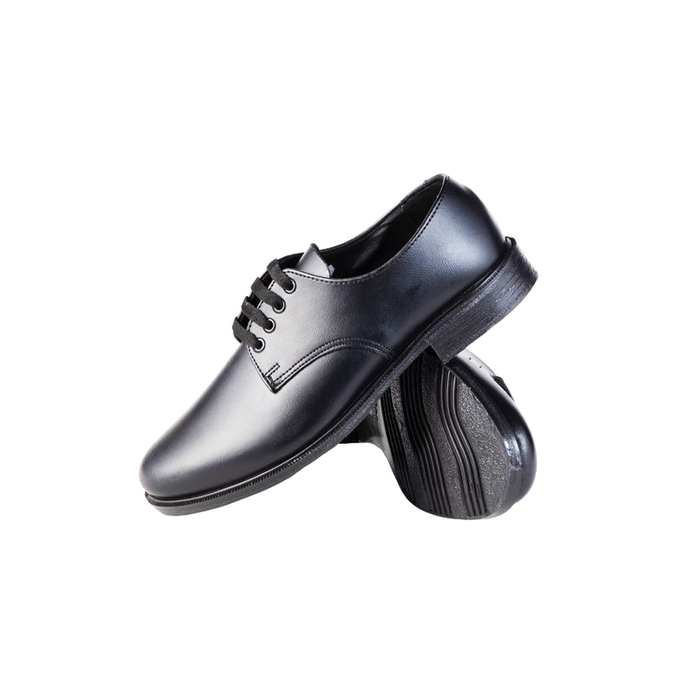 Toughees Boys School Shoe - Black - view 2