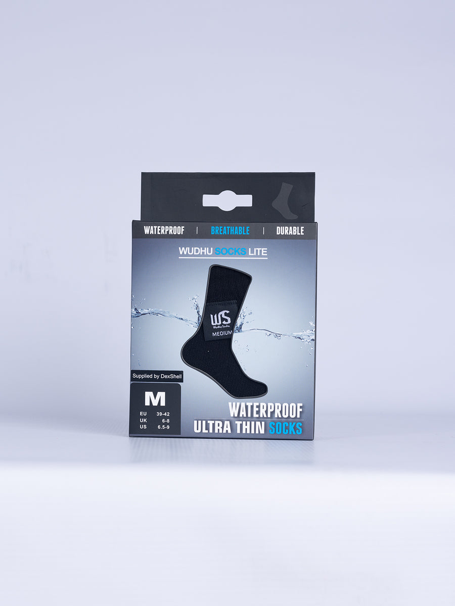 DexShell Waterproof Ultra Thin Wudhu Socks