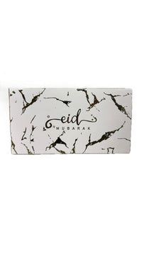 Eid Mubarak Envelopes White & Gold 10pck