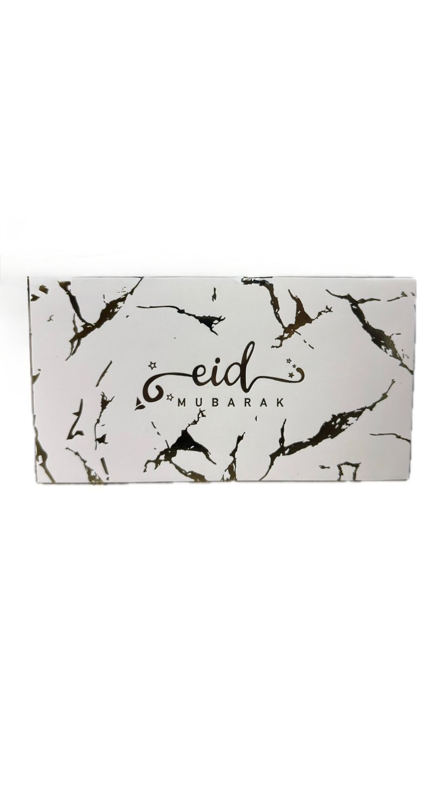 Eid Mubarak Envelopes White & Gold 10pck