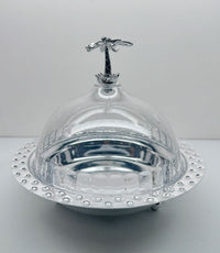 Metal Cake Tray W/Dome (XKD436)