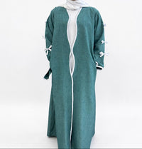 Kimono With Bow With Pockets