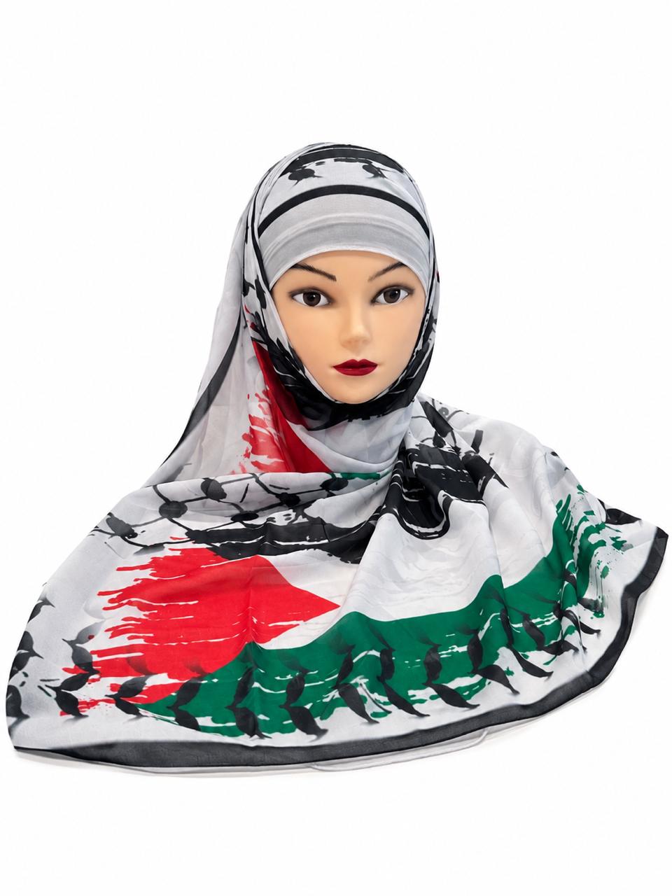 Palestinian Flag Scarf