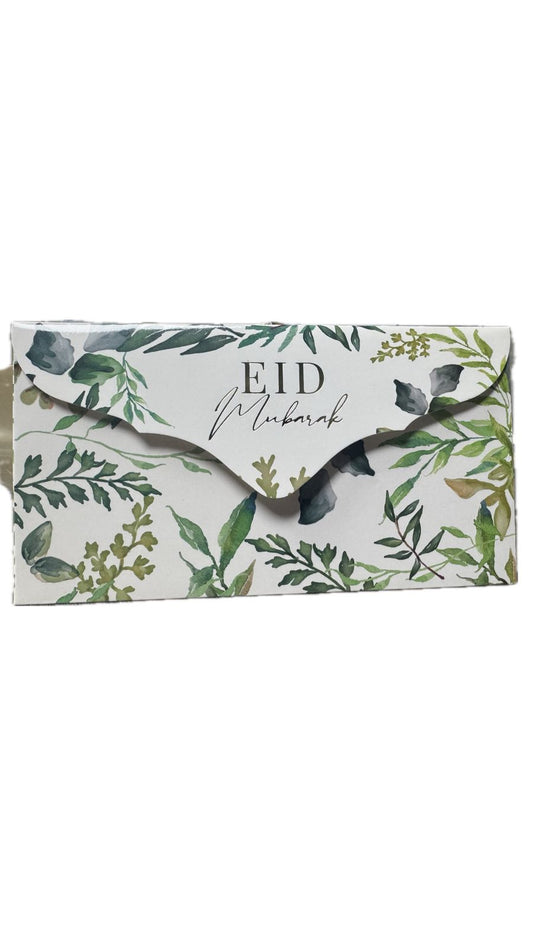 Eid Mubarak Envelopes Floral 10pck