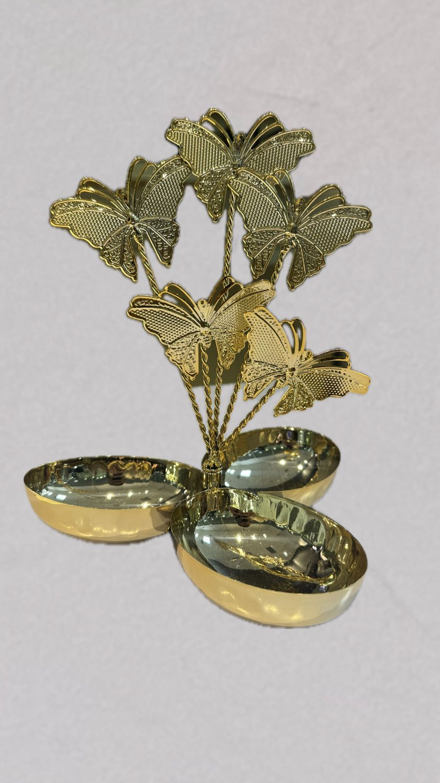 Gold Metal Tray (XKD393) - view 3