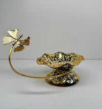 Gold Metal Candy Holder (XKD455) - view 3
