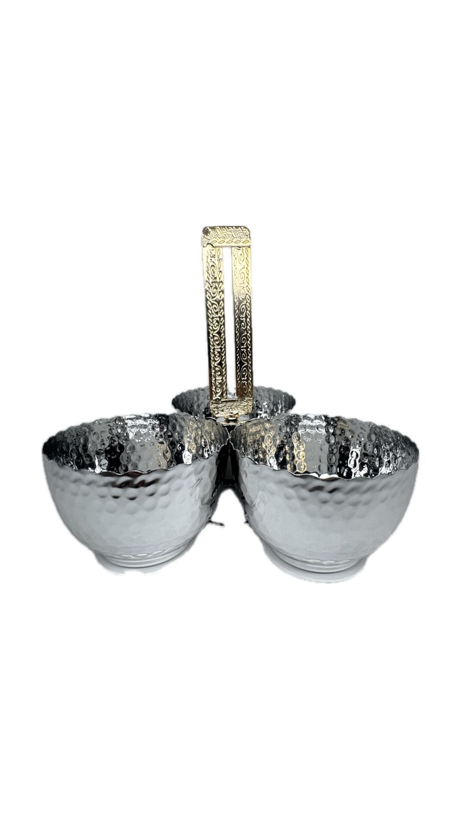 Silver Metal Candy Holder (XKD465) - view 2