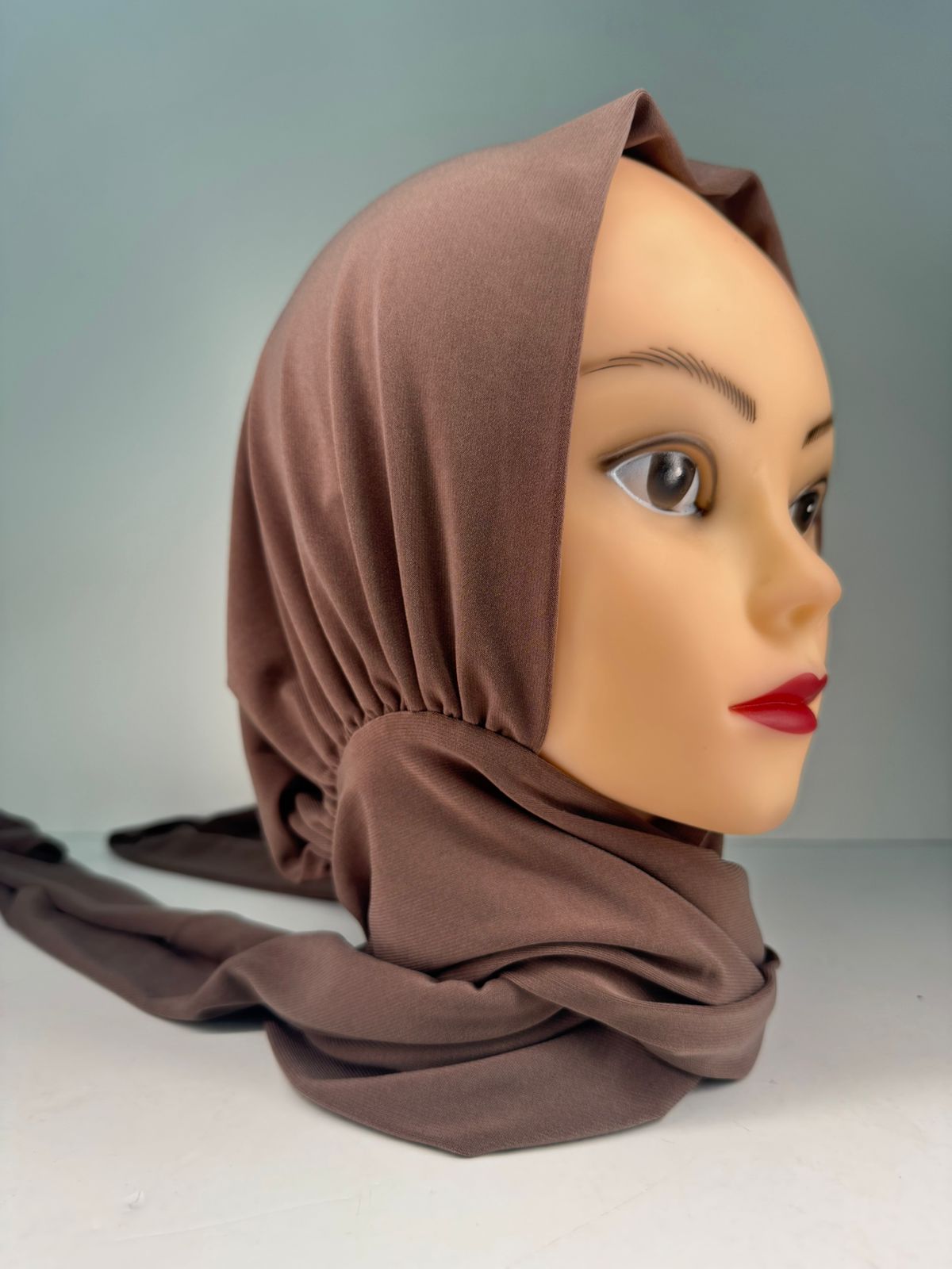 Short Burqah With Neck Button - view 7