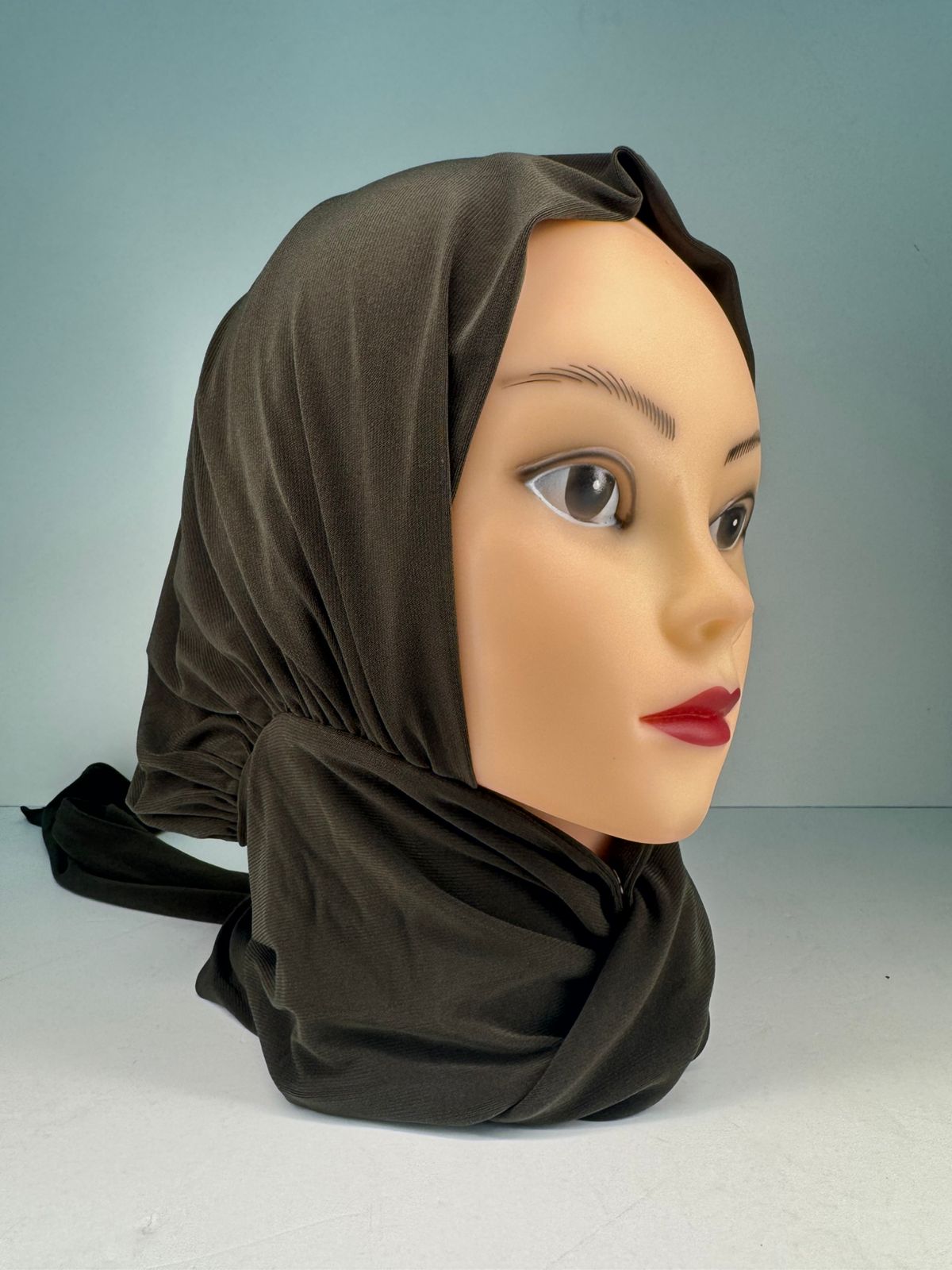 Short Burqah With Neck Button - view 6