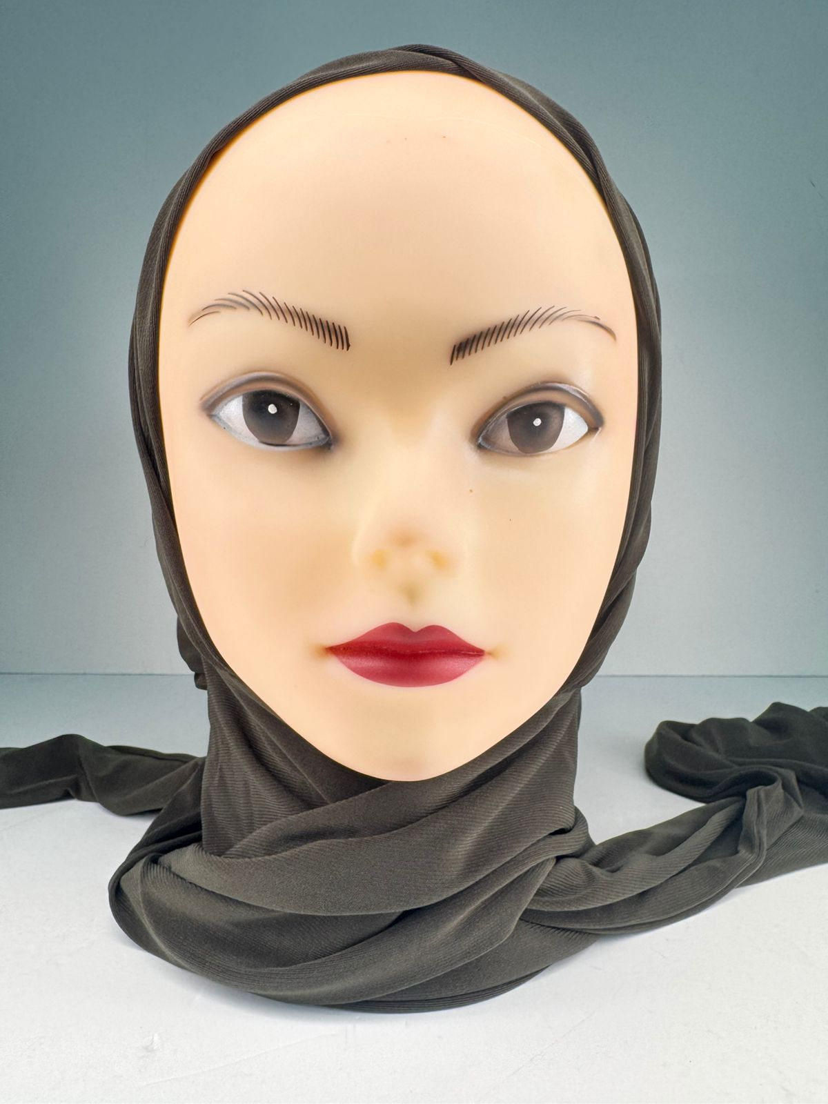 Short Burqah With Neck Button
