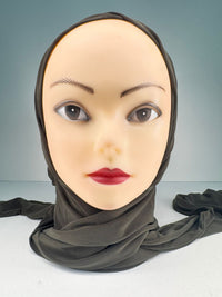 Short Burqah With Neck Button
