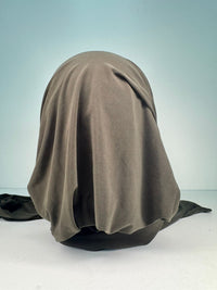 Short Burqah With Neck Button