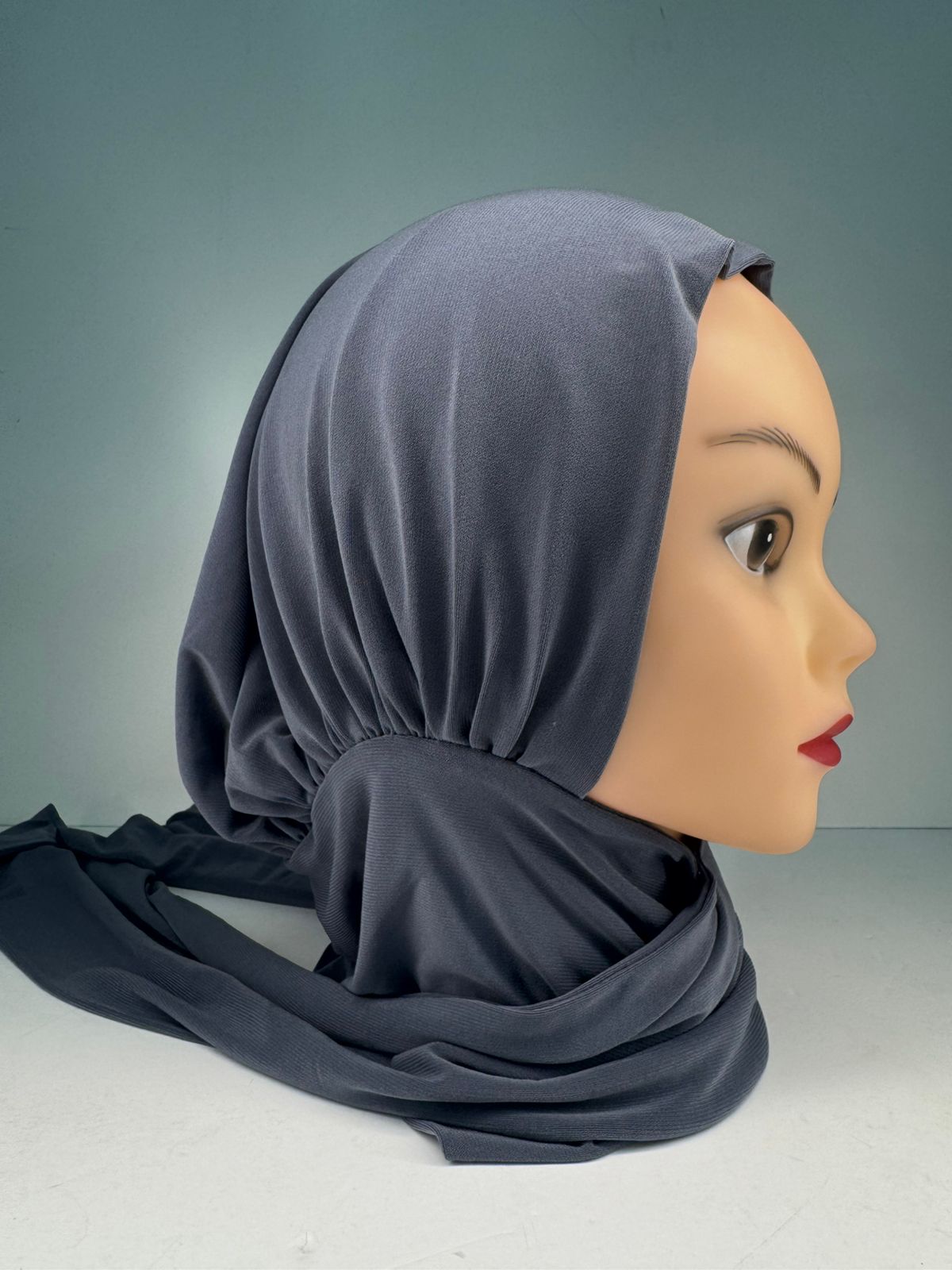 Short Burqah With Neck Button - view 5