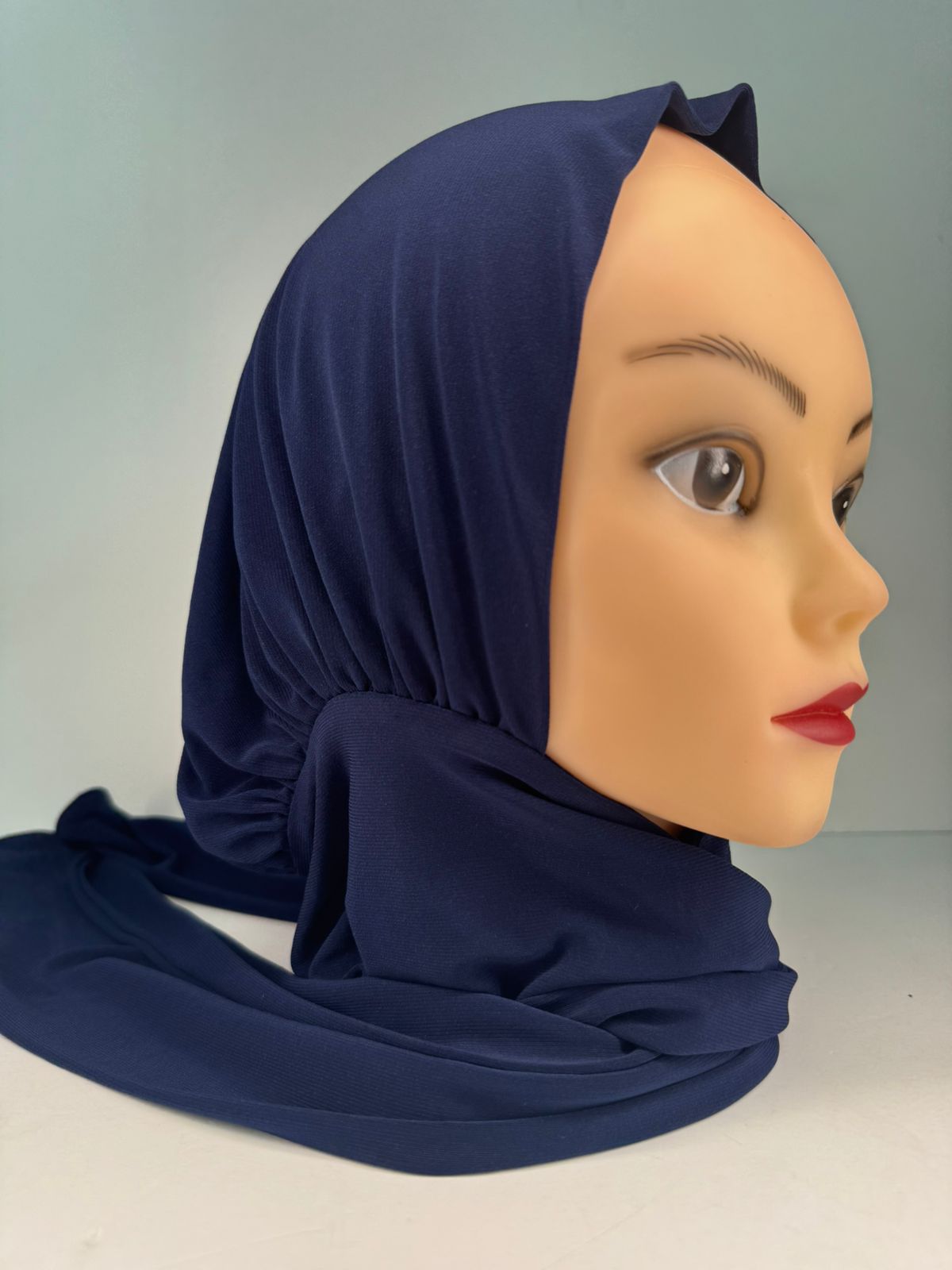Short Burqah With Neck Button - view 4
