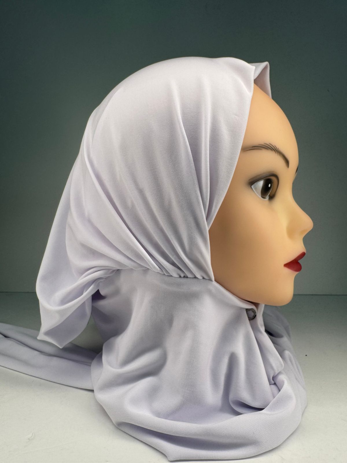 Short Burqah With Neck Button - view 3