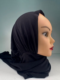 Short Burqah With Neck Button