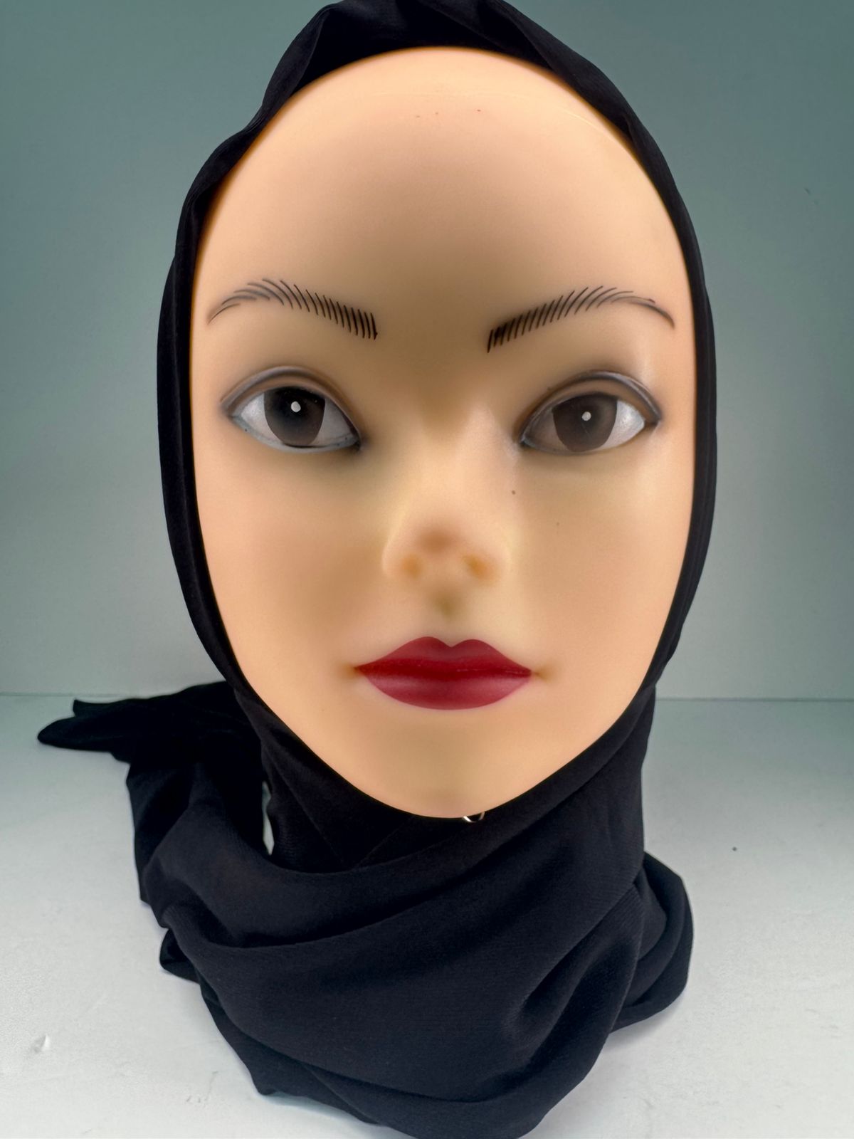Short Burqah With Neck Button - view 10